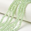 Electroplate Glass Beads Strands EGLA-A034-J4mm-T03-1