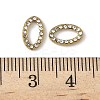 304 Stainless Steel Rhinestone Cabochons STAS-A057-04G-C01-3