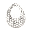 Non-Tarnish 304 Stainless Steel Pendants STAS-L268-001P-2