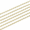 3.28 Feet PVD Vacuum Plating 304 Stainless Steel Chains X-CHS-S001-12B-G-1