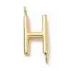 304 Stainless Steel Letter Connector Charms STAS-M108-01G-08-1
