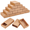 Kraft Paper Storage Gift Drawer Boxes LS-CON-WH0095-56C-1