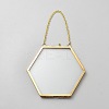 Iron Hexagon Hanging Photo Frames AJEW-WH0596-321-1