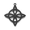 Ion Plating(IP) 304 Stainless Steel Pendants STAS-P330-03B-1