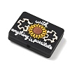 Inspirational Silicone Beads SL-CBAF318-C03-2