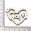 Mother's Day Wooden Cabochon WOOD-I012-02A-3