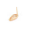 Brass Earring Findings KK-S356-441-NF-5