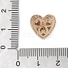 Brass Micro Pave Cubic Zirconia Beads KK-K297-32G-03-3