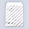 Diagonal Stripe Pattern Eco-Friendly Paper Bags AJEW-M207-F01-02-2