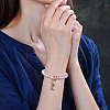 50Pcs 2 Colors Brass Beads KK-BBC0016-51-5