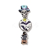 Halloween Theme Wood Big Pendants WOOD-Z004-09F-1