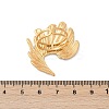 304 Stainless Steel Irregular Cuff Rings RJEW-D306-09G-3