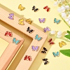 20Pcs 5 Colors Alloy Enamel Charms ENAM-YW0002-04-5