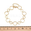 304 Stainless Steel Link Chain Bracelets for Women BJEW-P373-03B-G-4