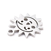 Non-Tarnish 201 Stainless Steel Charms LS-STAS-D176-05P-3