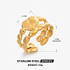 201 Stainless Steel Cuff Open Rings FS-WG76F01-03-1