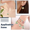 20Pcs 5 Styles Alloy Enamel Pendants ENAM-FS0004-06-7