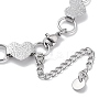 Non-Tarnish 304 Stainless Steel Link Chain Necklaces  NJEW-Q340-02B-P-3