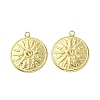 304 Stainless Steel Pendant Rhinestone Settings STAS-L269-011G-2