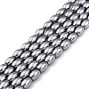 Terahertz Stone Beads Strands G-D461-12C-1