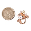Alloy Enamel Pendants PALLOY-JF03561-2