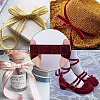 Velvet Ribbon SRIB-WH0006-18I-7