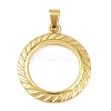 304 Stainless Steel Pendants LS-STAS-K315-04C-G-1