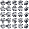 300Pcs Handmade Polymer Clay Beads CLAY-PA0001-31B-7