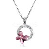 925 Sterling Silver Pendant Necklaces NJEW-BB32311-C-1
