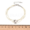 Polyester Multi-Strand Bracelets FB-CBA983F-02P-7