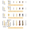 Brass Snap on Bails Set KK-SC0002-58-2