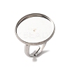 304 Stainless Steel Adjustable Ring Components STAS-B098-03G-P-1