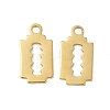 304 Stainless Steel Charms STAS-L080-460G-1