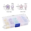 125Pcs 10 Style Transparent Acrylic Beads TACR-YW0001-38-3