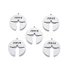 Non-Tarnish 201 Stainless Steel Pendant STAS-B027-18P-3
