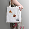 4Pcs 4 Colors 3D Flower Pattern Polyester Fabrics Computerized Embroidery Cloth Sew on Appliques PATC-NB0001-15C-5