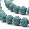 Synthetic Malachite Beads Strands G-T106-200-2
