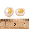 Oval Natural Freshwater Pearl Beads PEAR-K009-02G-3