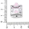 Printed Opaque Acrylic Beads AC-CBA7C46-01D-3