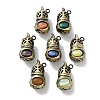 Brass Pendants KK-M284-20AB-1