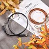 2Pcs 2 Colors PU Leather Bag Handle FIND-WR0003-44A-3
