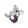 Glass Mermaid Mood Ring LS-RJEW-C031-05P-3