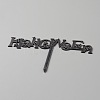 Acrylic Halloween Theme Word Cake Insert Card Decoration DIY-H109-15-1