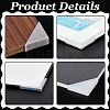 50Pcs 5 Styles Plastic Triangle Corner Protector FIND-NB0005-47-4