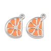 304 Stainless Steel Enamel Pendants STAS-Z166-23D-P-1