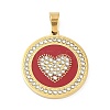 304 Stainless Steel Charms STAS-M341-02G-09-1