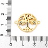 Brass Micro Pave Cubic Zirconia Connector Charms LS-KK-S510-20G-3
