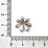 Brass Micro Pave Cubic Zirconia Pendant Bails LS-KK-Q035-01P-3