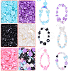 50G 5 Colors Acrylic Pearly Lustre Beads OACR-YW0002-62-2