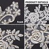 Polyester Metallic Embroidery Lace Appliques DIY-WH0401-94C-6